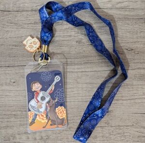 CCO 5 For $25 Disney Loungefly Pixar Coco Lanyard ID Holder NEW!